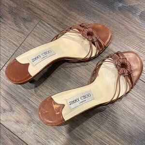 Jimmy Choo Brown Women's Sandals